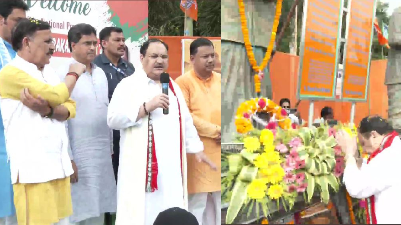 Tripura assembly election 2022, त्रिपुरा के दो दिवसीय दौरे पर पहुंचे राष्ट्रीय....