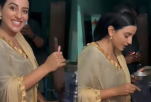 Akshara singh viral video : अक्षरा सिंह किसी और के किचन में बना रही हैं कोल्ड...
